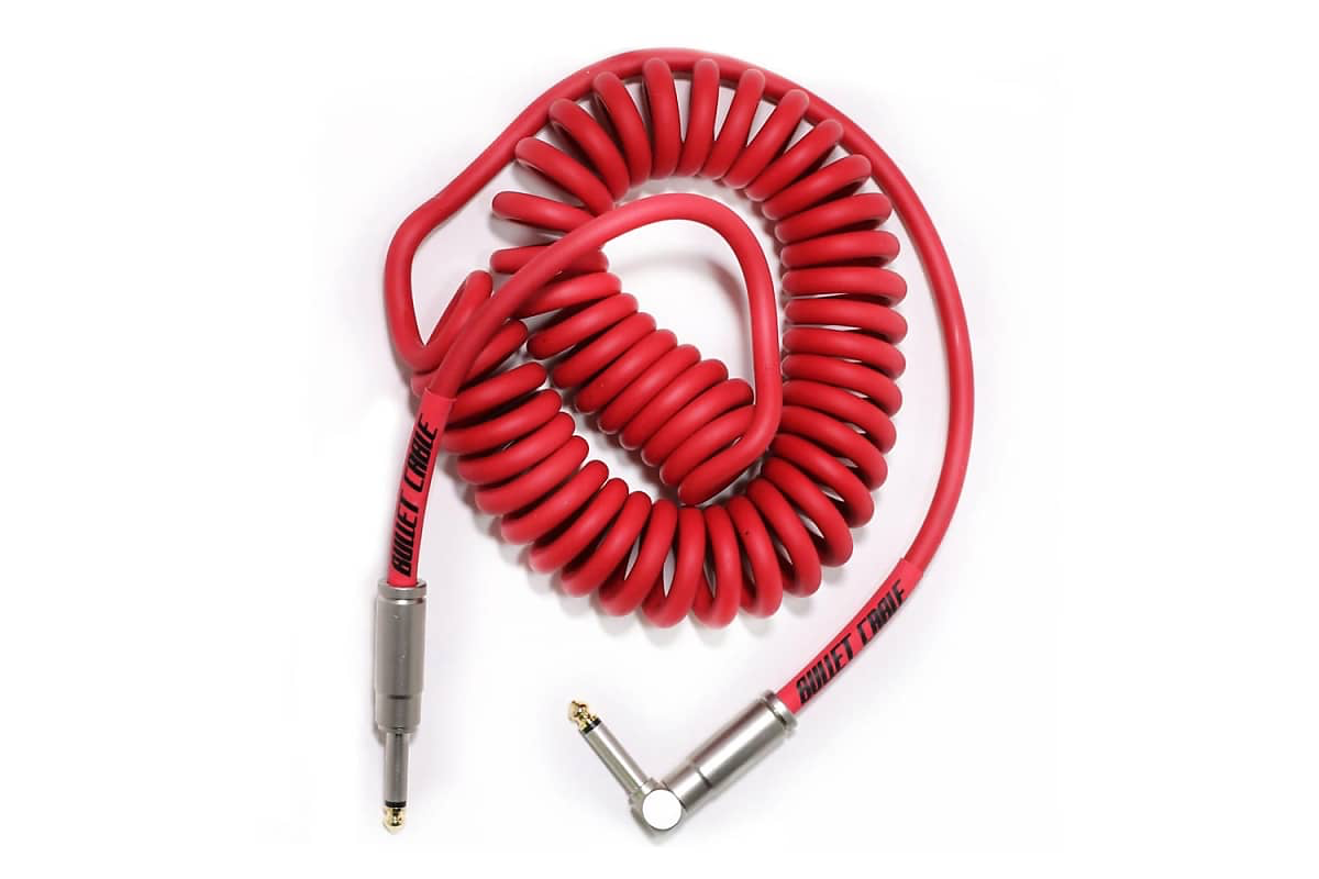 A 15' Bullet Cable in red