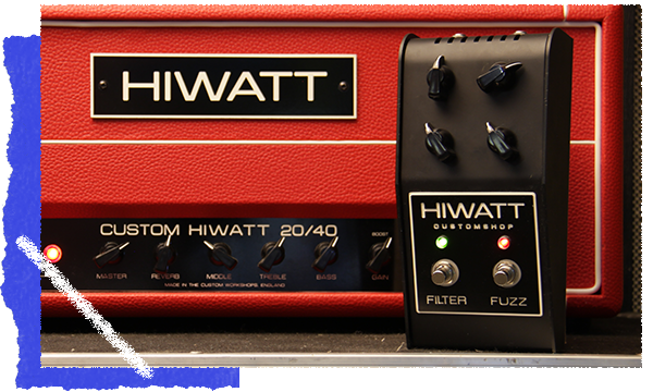 Hiwatt Filter Fuzz in front of a Hiwatt Amp