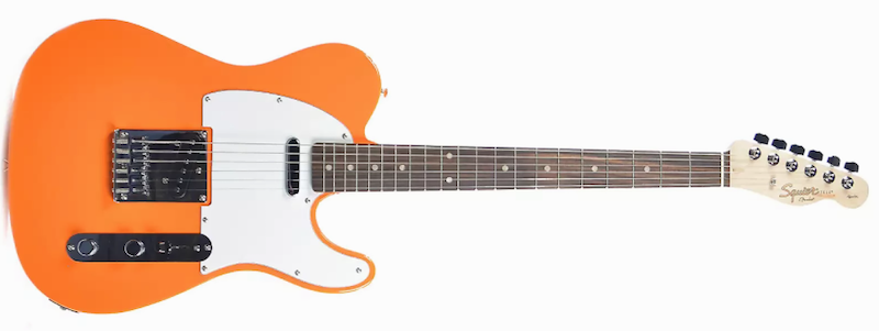 Squier Affinity Telecaster Electric in orange