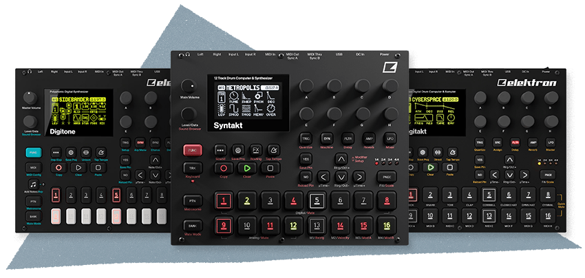 Elektron's New Trilogy: Syntakt, Digitakt, Digitone