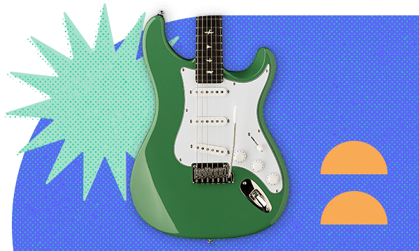 PRS SE Silver Sky in Evergreen