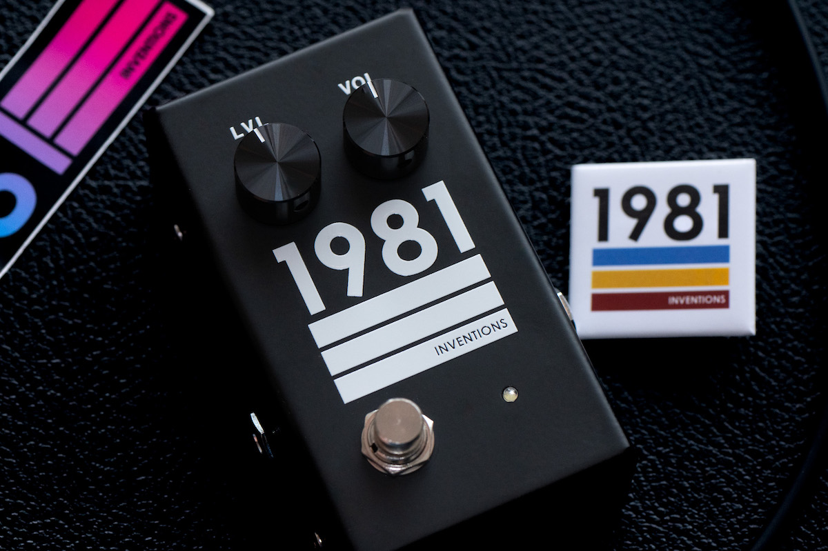 1981 Inventions Launches Second-Ever Pedal: LVL | Reverb News