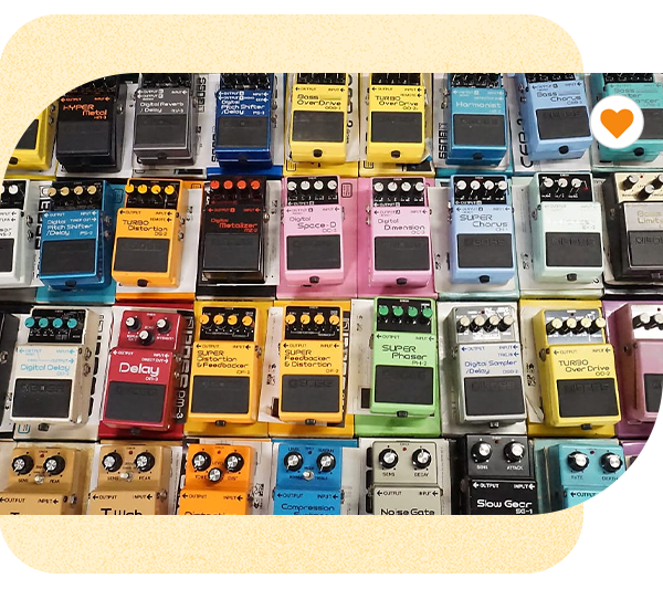 The Bossest of Pedal Collection