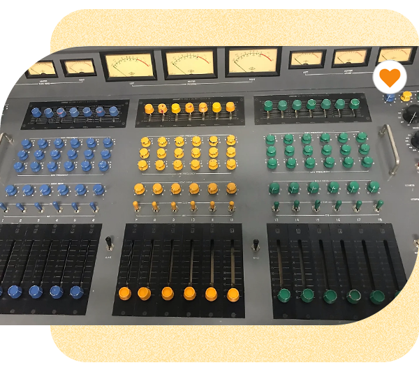 Caesars Palace's Universal Audio console