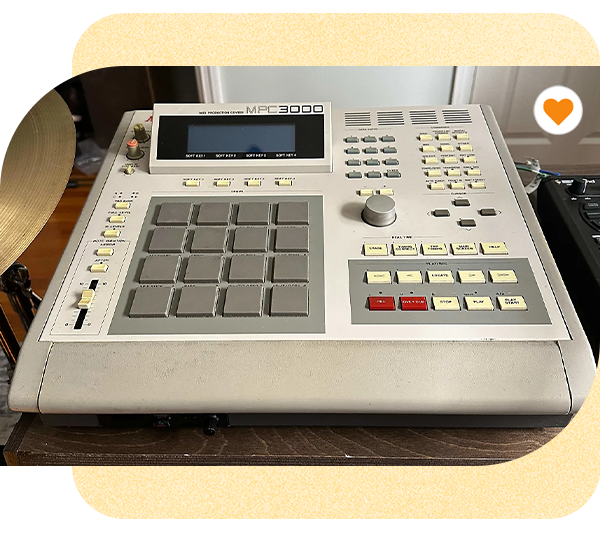 A Closet-Classic Akai MPC3000