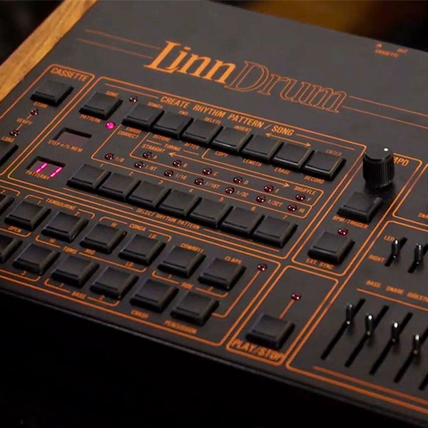 LinnDrum with Neve and pedals