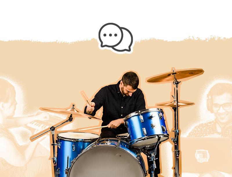 Live musician support Image