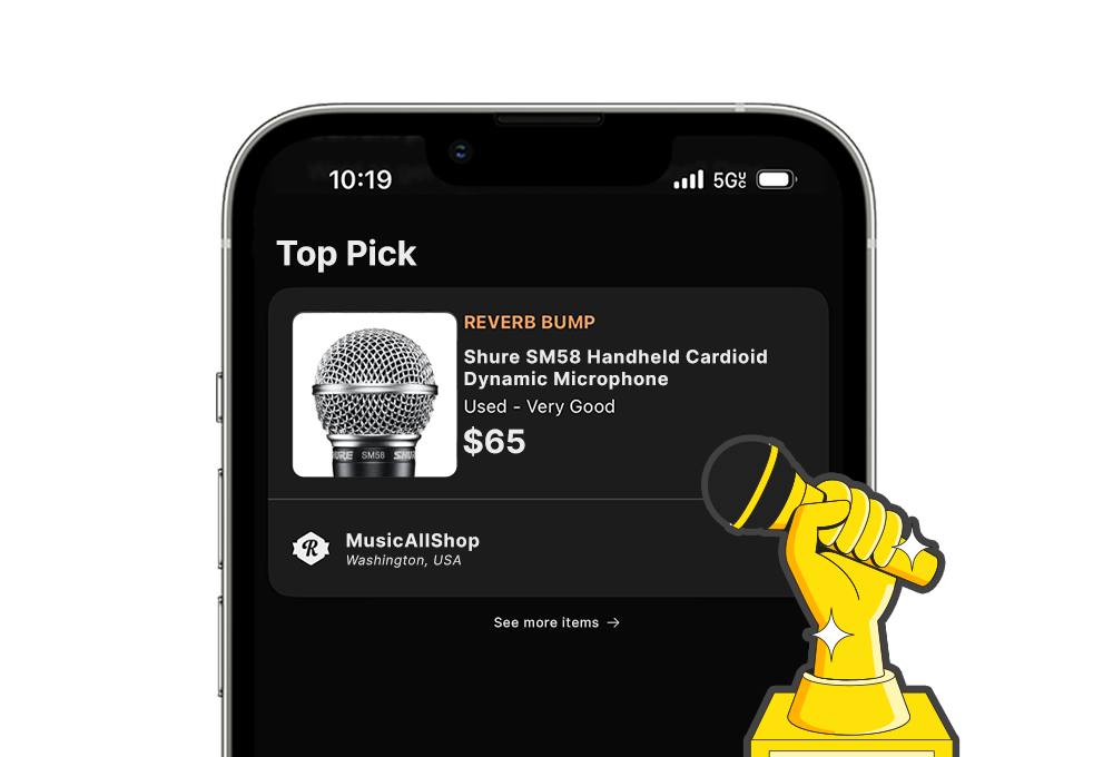 Bumped listing that's featured