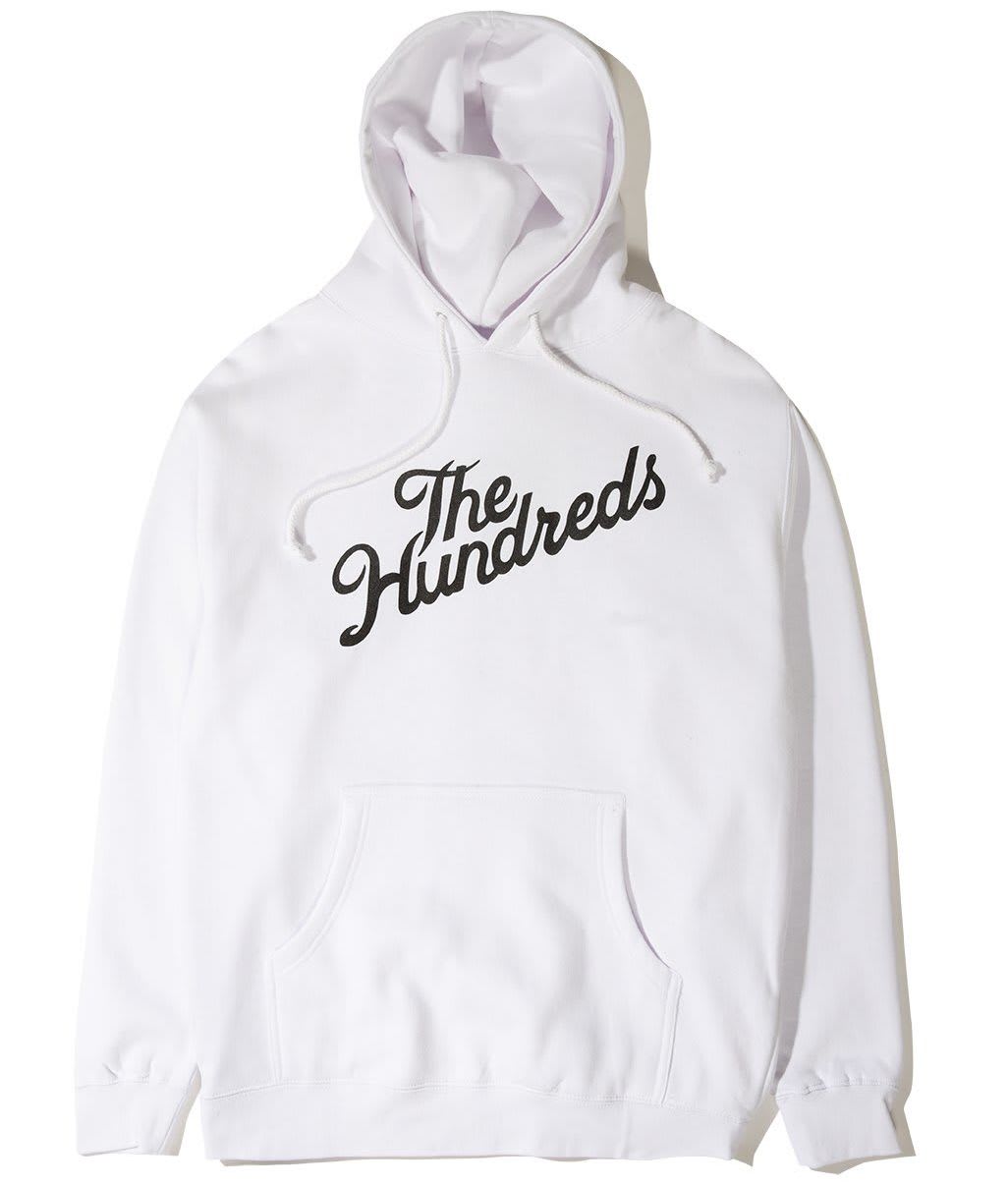 The Hundreds Slant Logo Pullover White | Fri frakt på alle The Hundreds Genser Slant Logo Navy