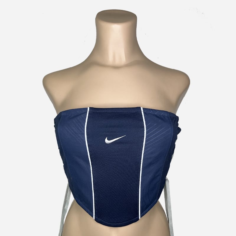 Nike Reworked Upcycled Custom Nike Corset