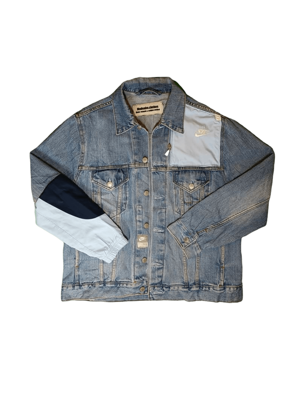 Nike jean jacket cheap