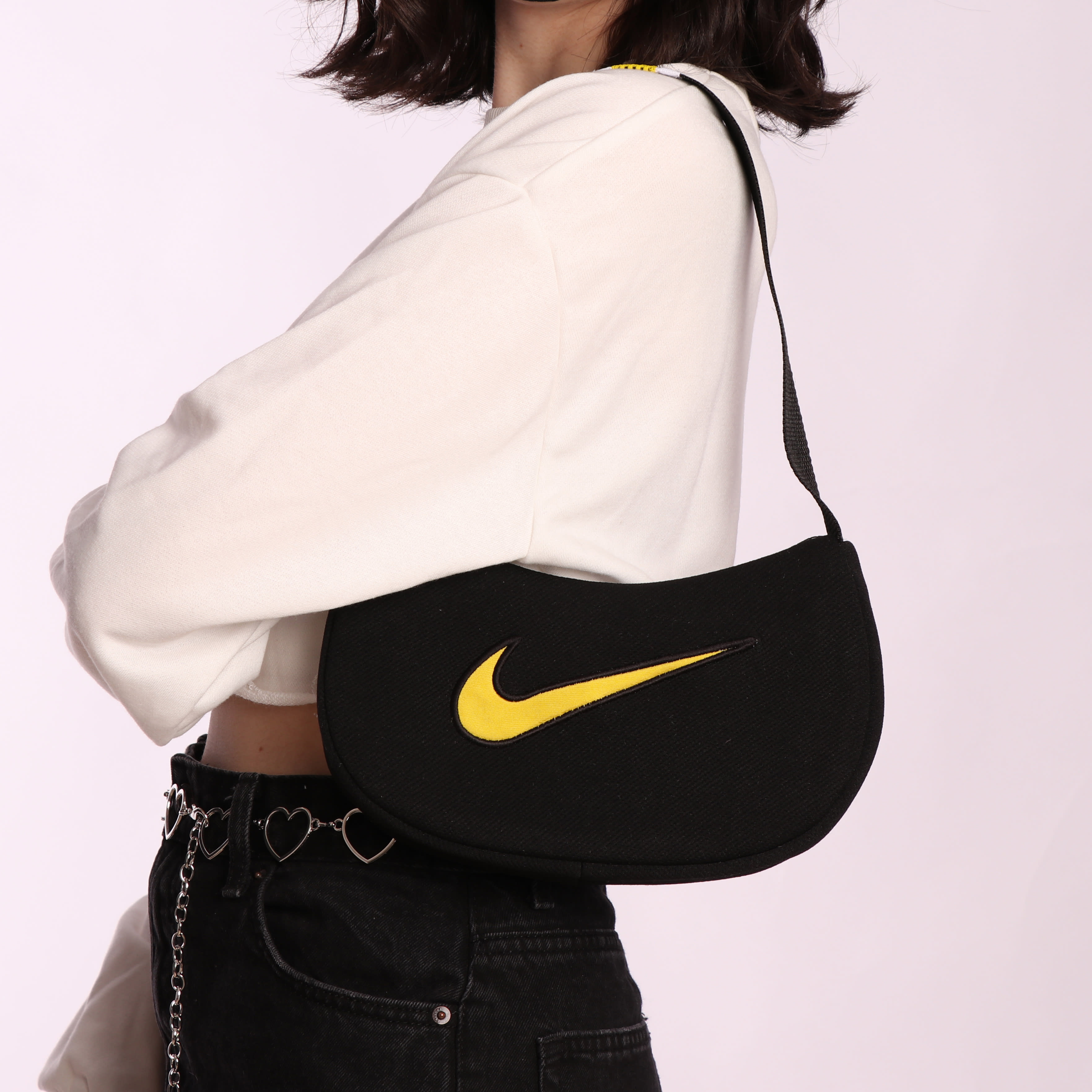 Reworked Nike baguette bag Revibe