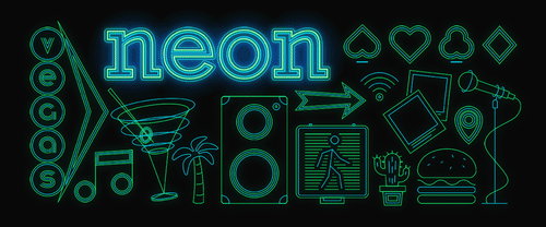 neon animated