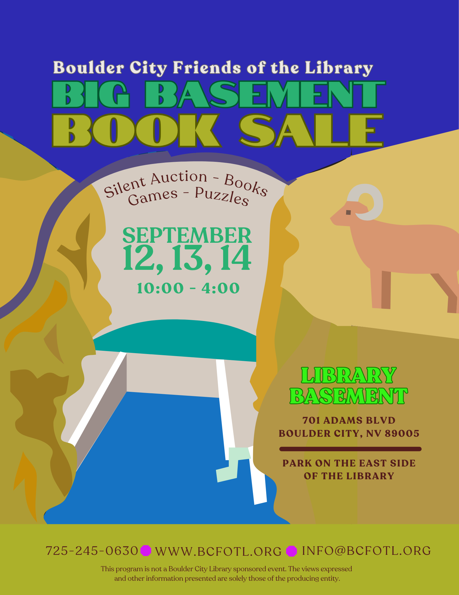 Big Basement Book Sale