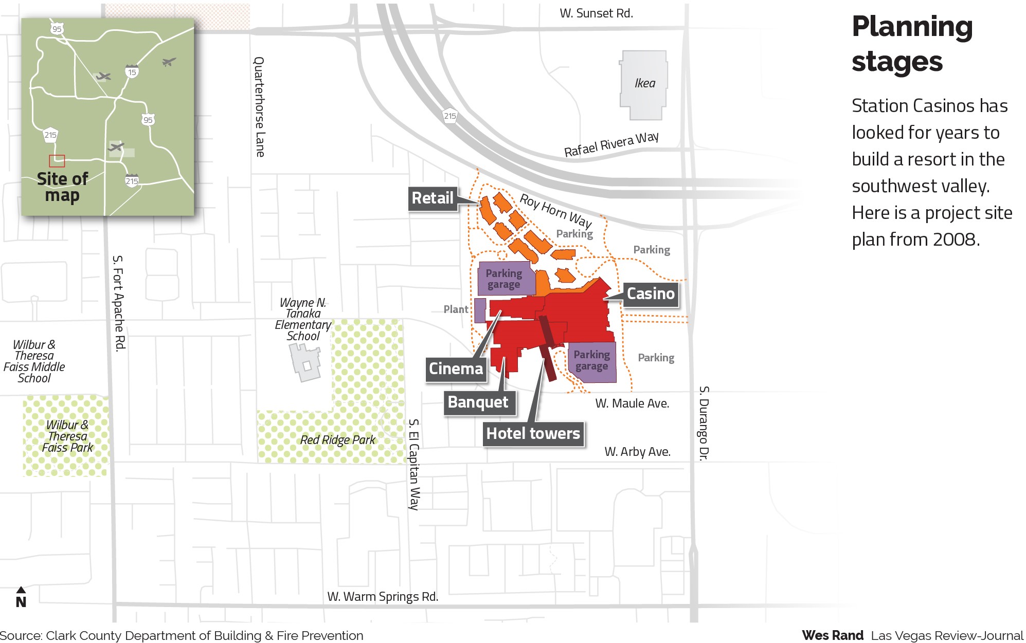 durango station casino location map