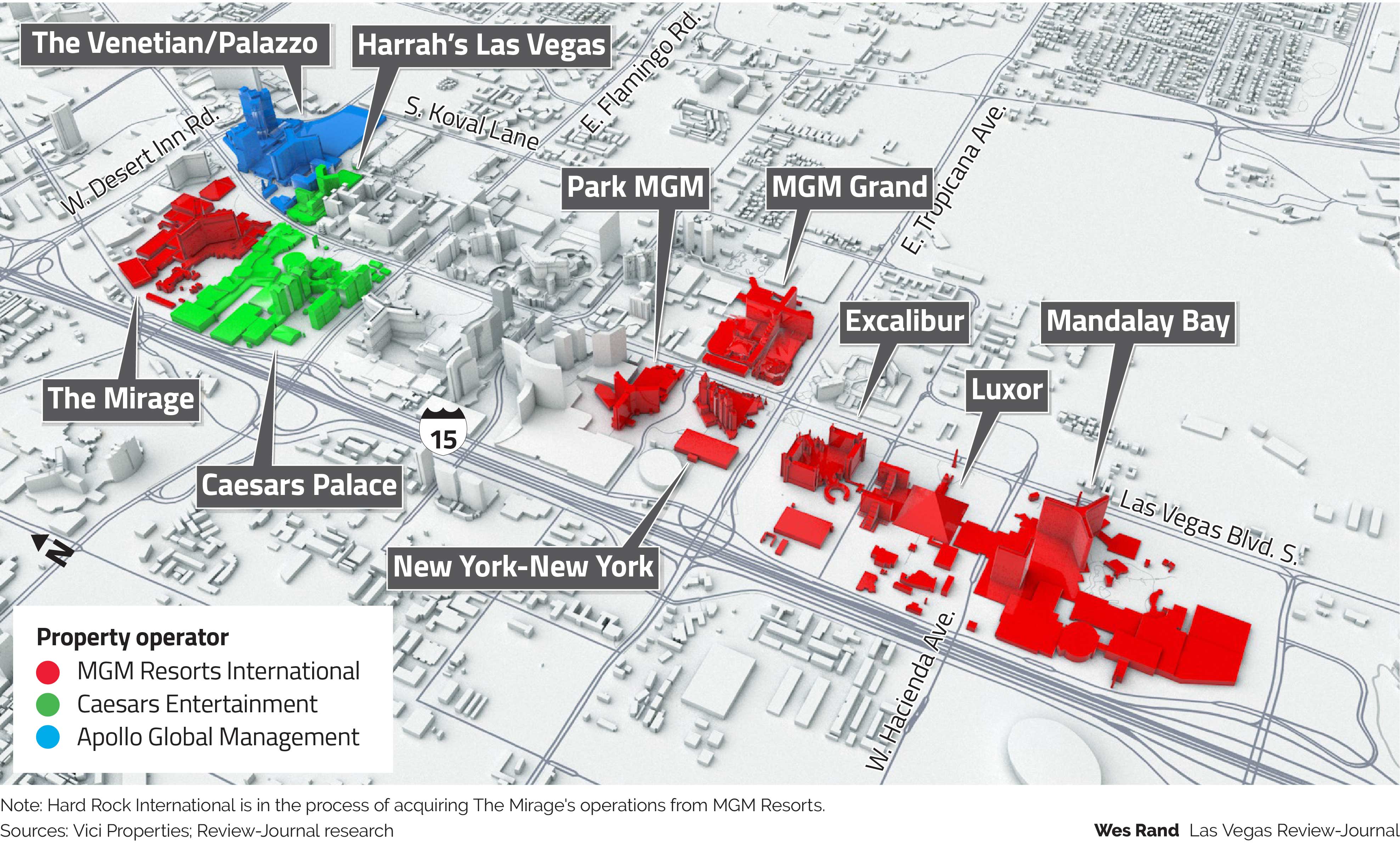 mandalay bay resort map