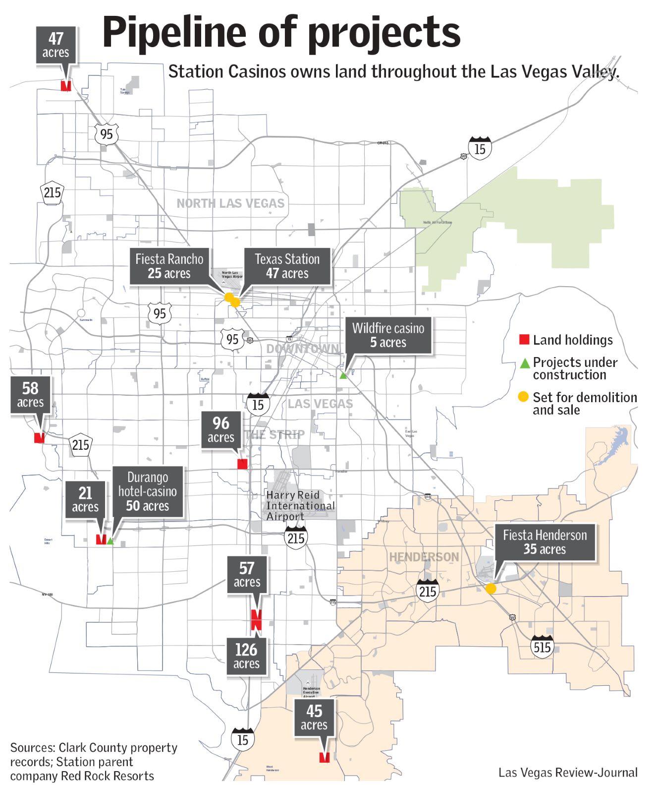 The Flamingo Casino Property Map