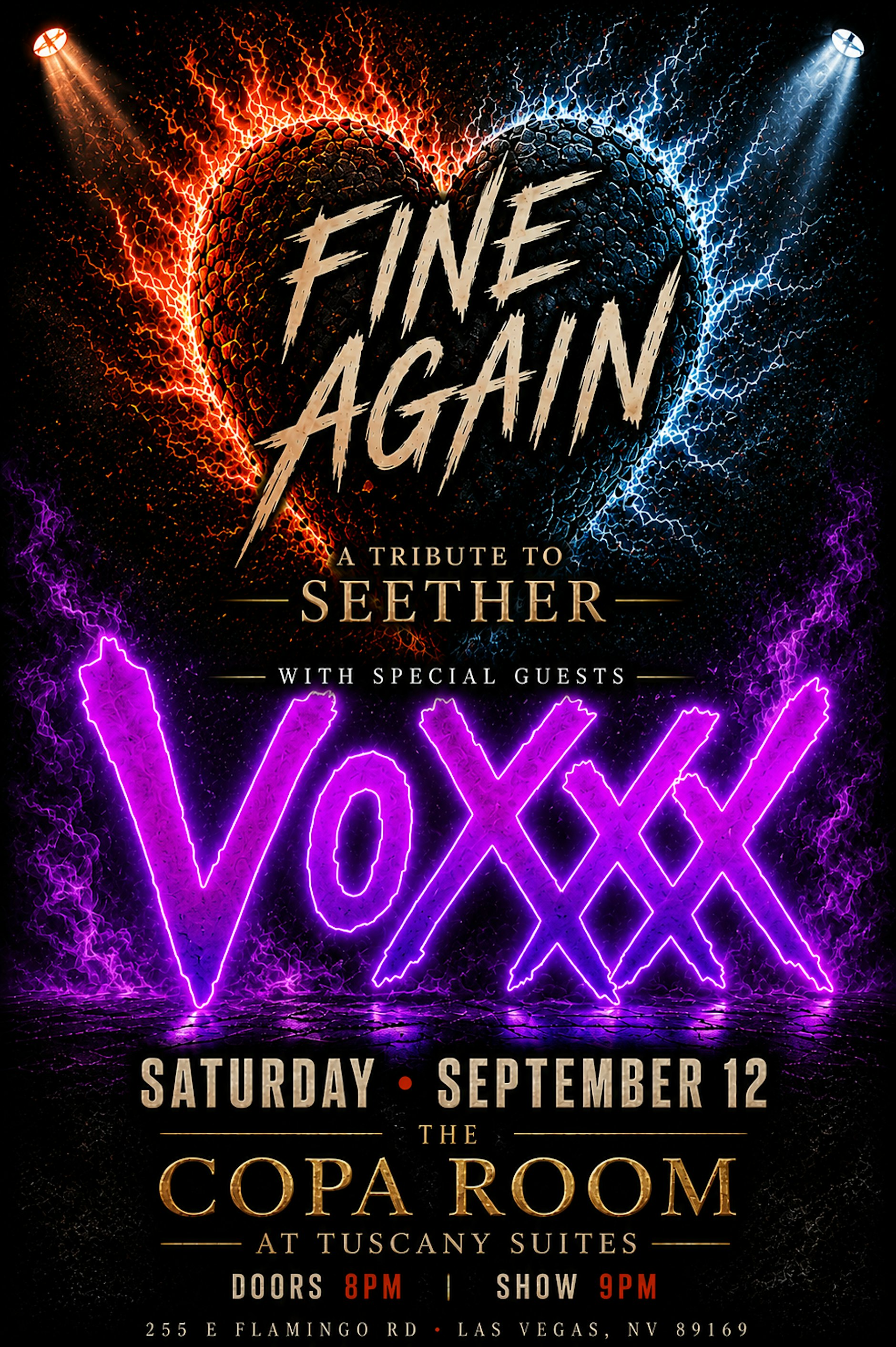 Fine Again with Voxx | Music | Event