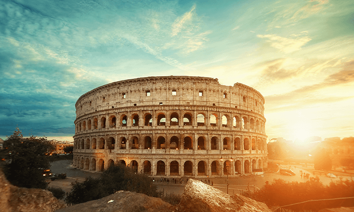 Tied for third, Rome, Italy is the third trending destination.