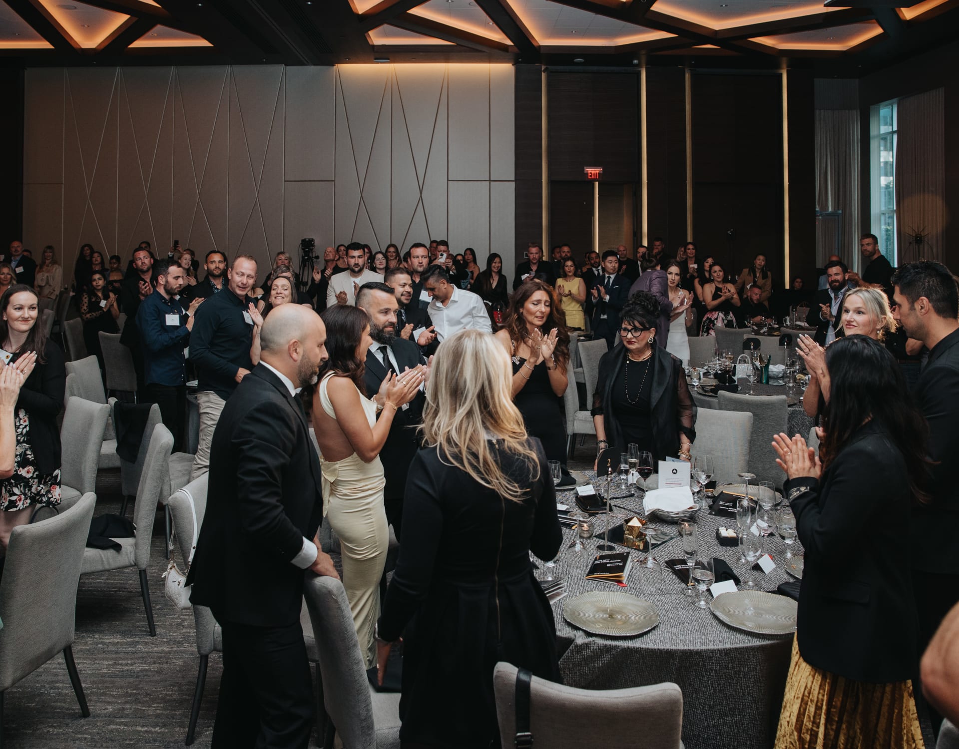 There was not a dry eye in the house during Mindy McPherson's standing ovation.