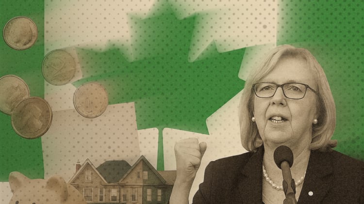 Federal Green Party plans to make housing affordable using covenants, launch a public housing program and permanently ban foreign ownership. image