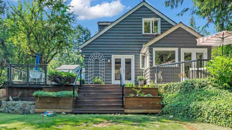 The top five most-viewed listings currently posted on REW. image