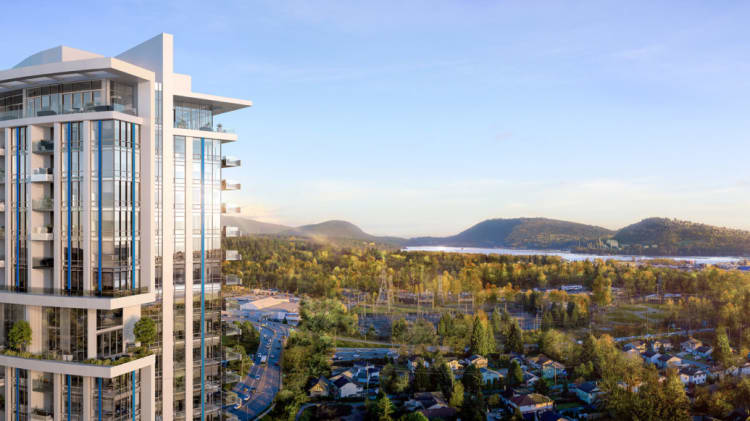 Move-in ready, Denna Homes’ final tower, Apex, shines with stunning city, water, and mountain views – crowning a fabulous North Shore lifestyle.  thumbnail