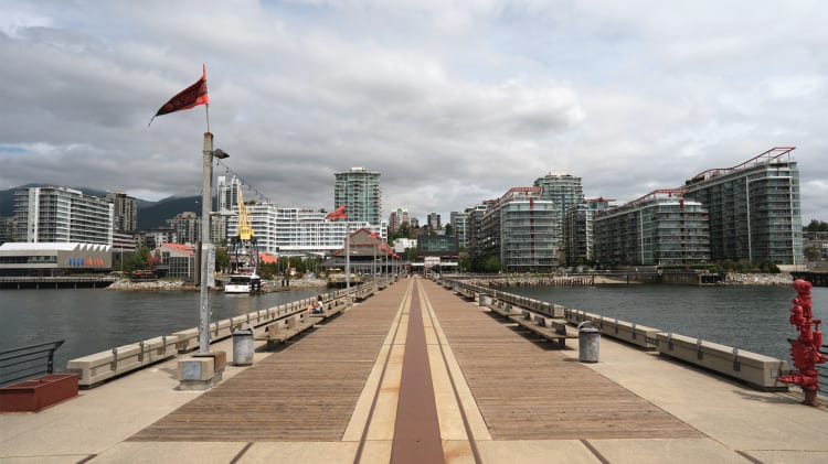North Vancouver: Finding true north image