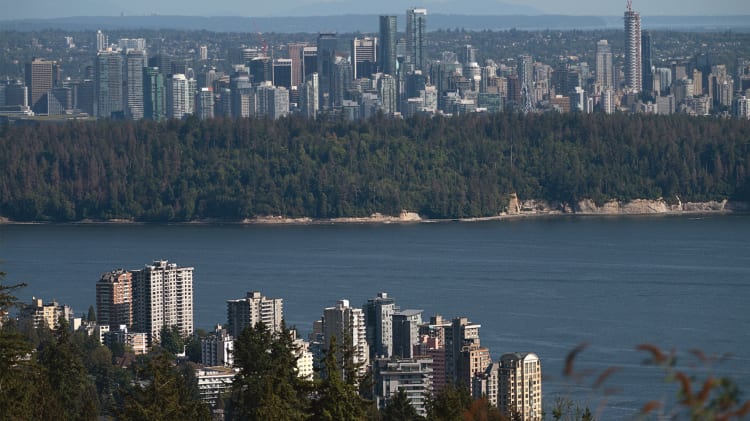 West Vancouver: The view from the top.  image