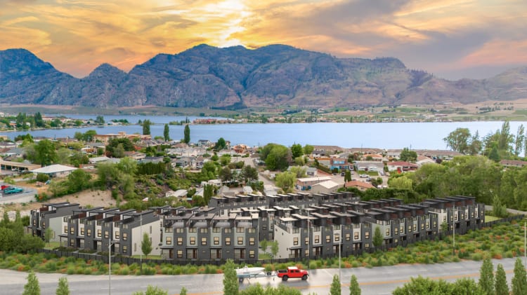 Mojave Osoyoos oversized rooftop decks showcase stunning lake and mountain views  thumbnail