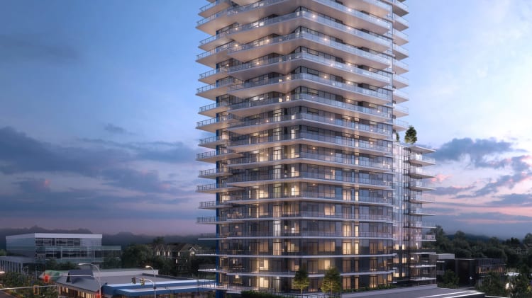 The crane has gone up on one of White Rock’s most anticipated new projects close to the ocean - Soleil thumbnail