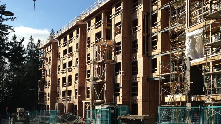 Six-Storey Wood Frame Construction Comes of Age… Again thumbnail