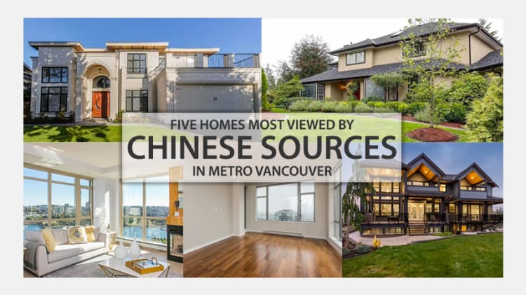 Five Metro Vancouver Homes Most Viewed by Chinese Sources thumbnail