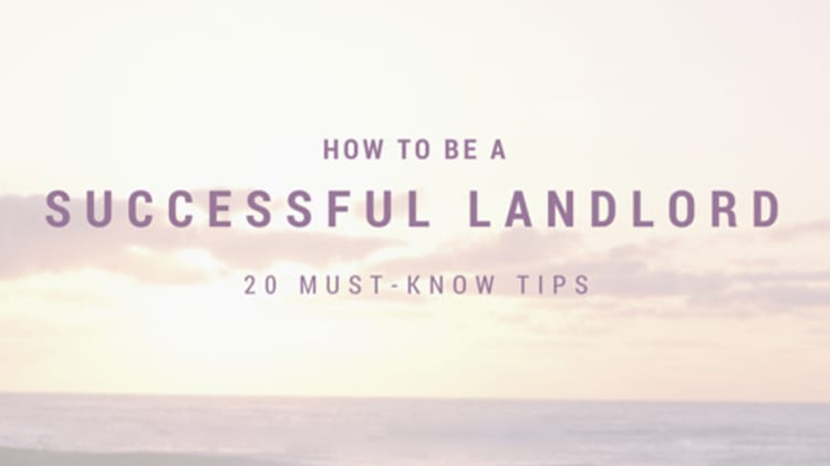 Infographic: How To Be a Successful Landlord image