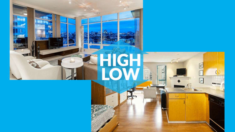 Highest- and Lowest-Priced Listed Homes in… Yaletown thumbnail