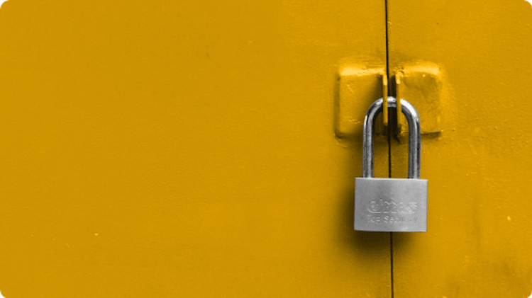 Lock it up. image