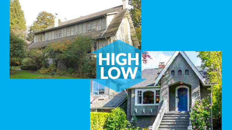 Highest- and Lowest-Priced Listed Homes in… Kerrisdale thumbnail