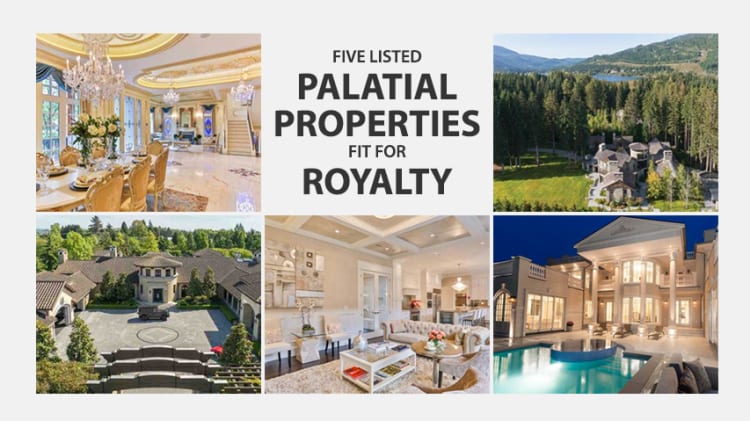 Five Listed Palatial Properties Fit for Royalty thumbnail