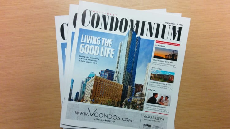 Real Estate Weekly Team Launches New Magazine: West Coast Condominium image