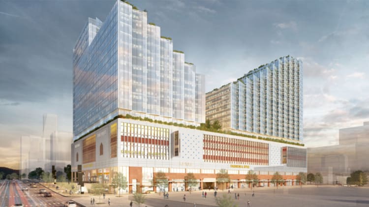 Three Towers, 799 Units of Housing Planned on Top of Canada Post Building image