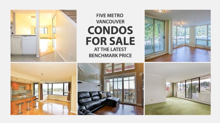 Five Metro Vancouver Condos for Sale at the Benchmark Price thumbnail