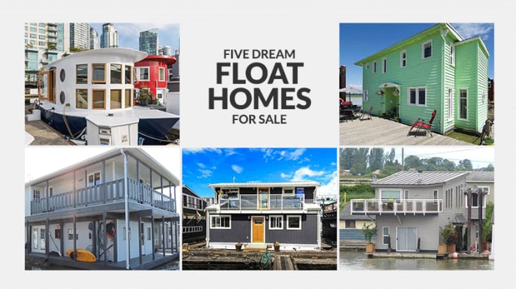 Five Dream Float Homes For Sale in Metro Vancouver thumbnail