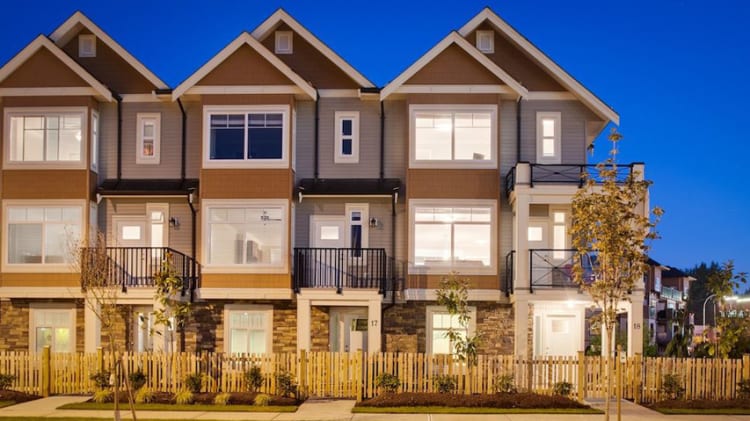 The Walks in Surrey — Townhomes that Pass for Detached Houses image