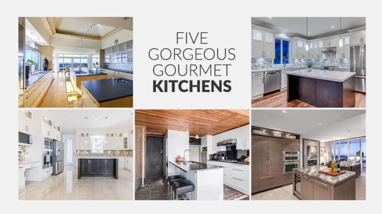 Five Listed Homes with Gorgeous Gourmet Kitchens image