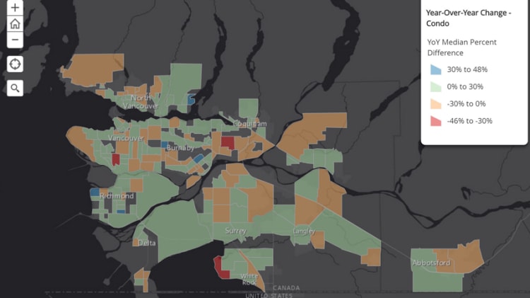 Cool Interactive Map Breaks Down Home Sales and Prices by Neighbourhood image