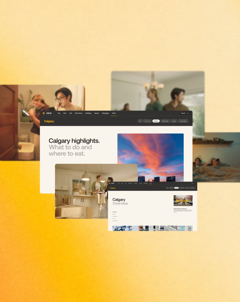 REW launches new marketing campaign in Calgary, Alberta. thumbnail
