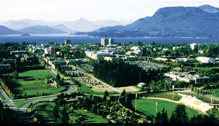 UBC campus Vancouver BC