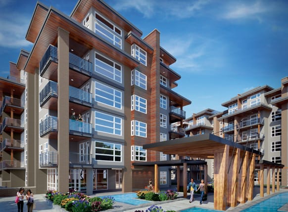 Sail by Adera is the first six-storey wood-framed building in the city.