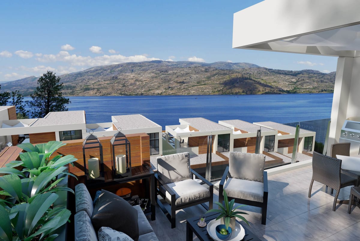Somerset Reach is sophisticated Peachland waterfront living at its best