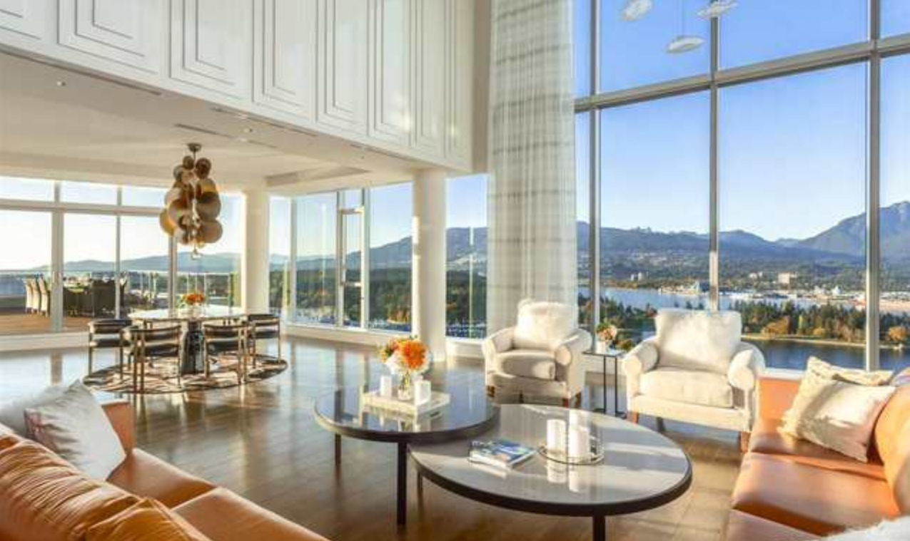 Photo Gallery Canada’s PriciestEver Condo For Sale in Coal Harbour